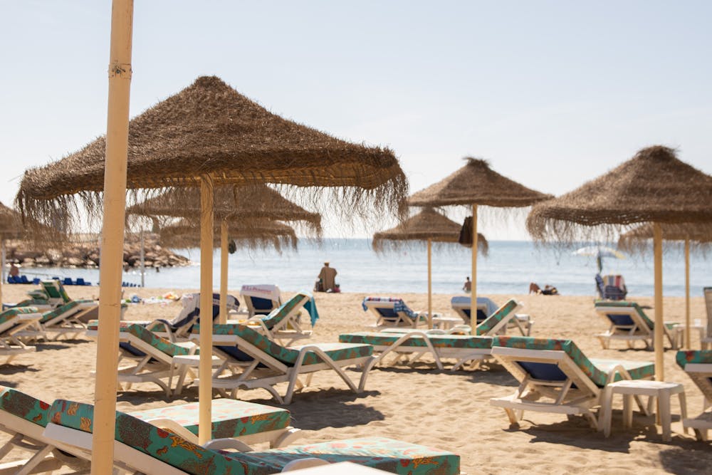 A Cozumel beach club on calm turquoise water
