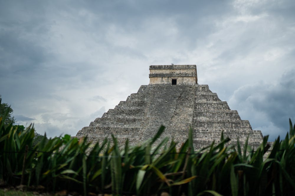 Mayan stone ruins at San Gervasio, Cozumel